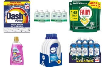 Lenor Ammorbidente Lavatrice Concentrato Essenze d’Italia, 440 Lavaggi (8×55)