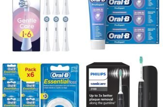 Oral-B Testine di Ricambio iO Gentle Care Bianche per Spazzolino Elettrico Oral B