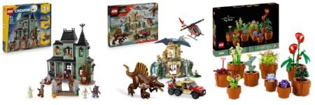 LEGO Botanicals Piantine – Set di 9 Piante con Fiori Artificiali in Vaso da Interni