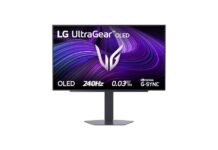 LG UltraGear OLED 27GX704A Monitor Gaming 27″ QHD (2560×1440), 240Hz, 0,03m…