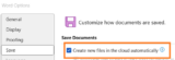 Microsoft wants to automatically save your Word docs to the cloud