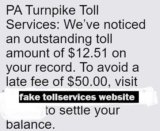 New warning issued over toll fee scams