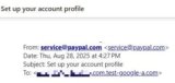 PayPal users targeted in account profile scam
