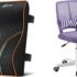 Yaheetech Sedia Ufficio Scrivania Senza Braccioli Girevole a Rotelle Ergonomica Portata