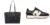 Michael Kors 30F4STBT7L-001 LG MF TZ TOTE Donna BLACK Taglia TU
