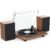 Udreamer Giradischi Sistema Hi-Fi con Altoparlanti da Scaffale da 40 W