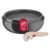 Lagostina Ingenio Vivissima, Set Padella 24cm e Wok 26cm in Ceramica Antiaderente