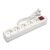 Velamp MULTIP-FR-I-5 – Multipresa a 5 prese 10/16 A + interruttore