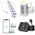 TOPREK Ciabatta Multipresa Elettrica con 8 Prese Universali ITA 10/16A e Schuko